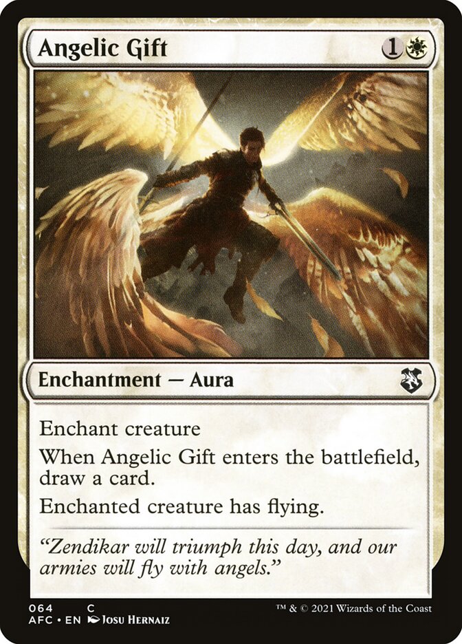 Angelic Gift - Forgotten Realms Commander
