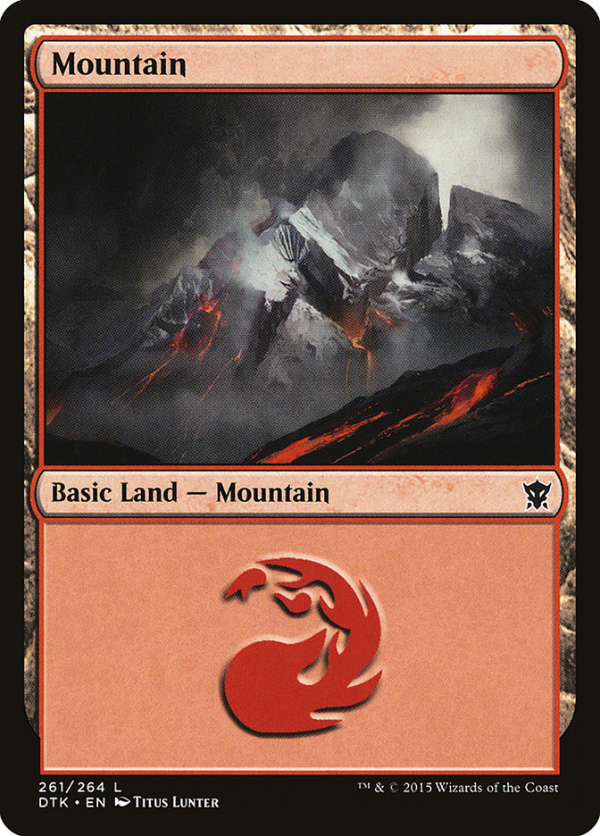 Mountain - Dragons of Tarkir