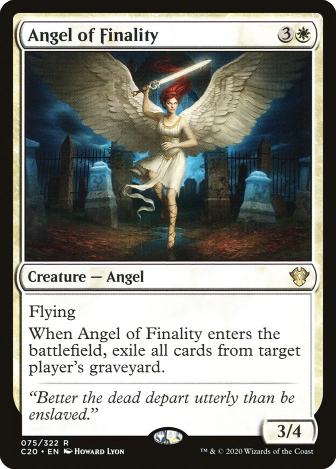 Angel of Finality - Commander 2020