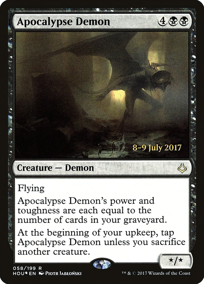 Apocalypse Demon - Hour of Devastation Promos