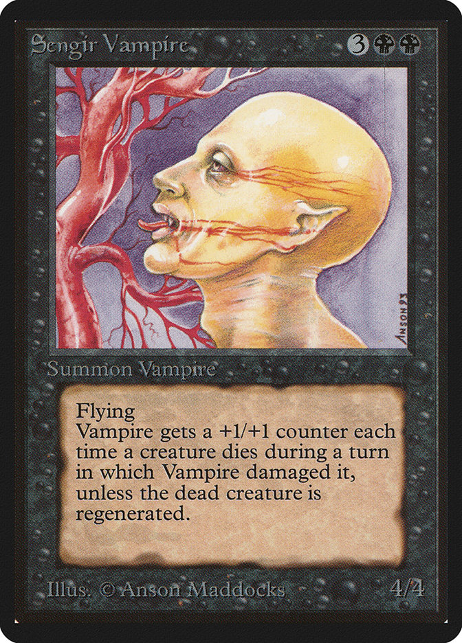 Sengir Vampire - Limited Edition Beta