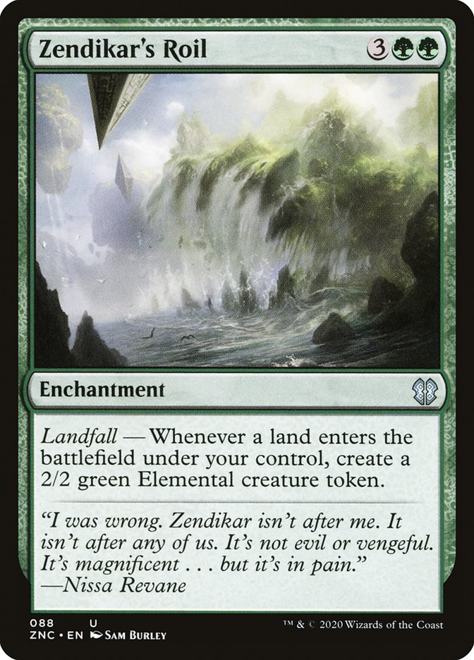 Zendikar's Roil - Zendikar Rising Commander