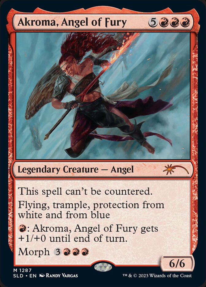 Akroma, Angel of Fury - Secret Lair Drop