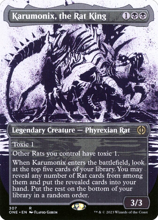 Karumonix, the Rat King - Phyrexia: All Will Be One