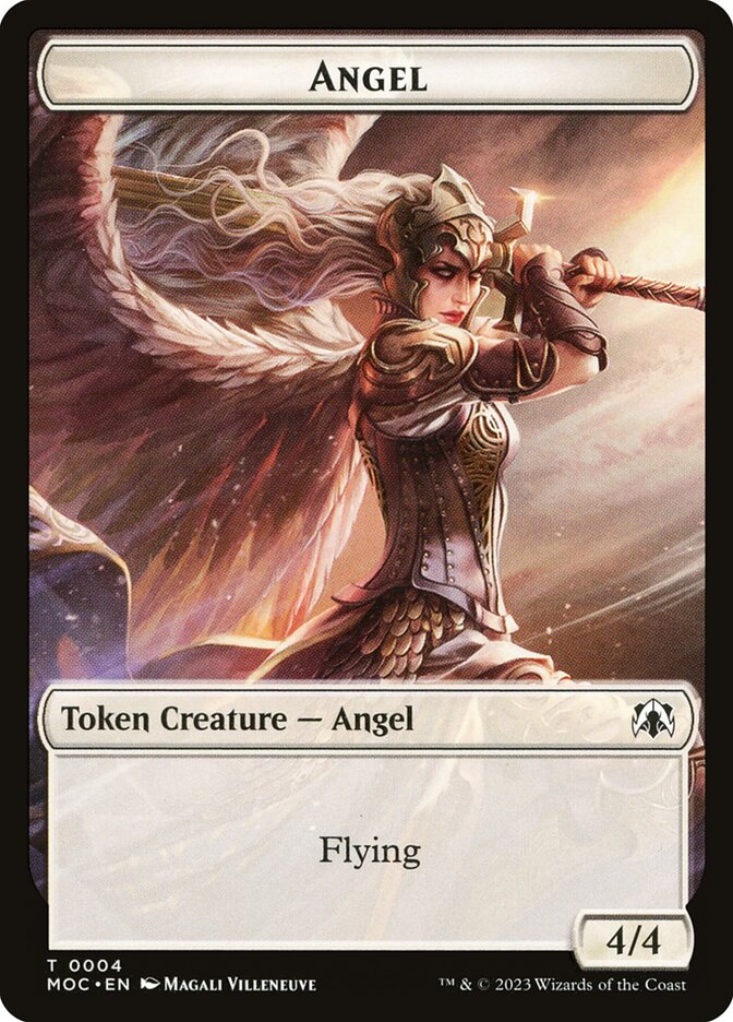 Angel - March of the Machine Commander Tokens