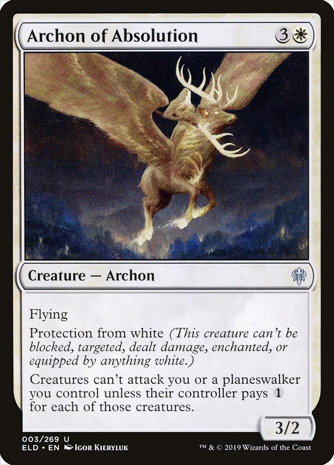 Archon of Absolution - Throne of Eldraine
