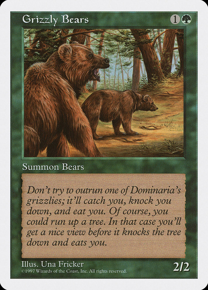 Grizzly Bears - Fifth Edition