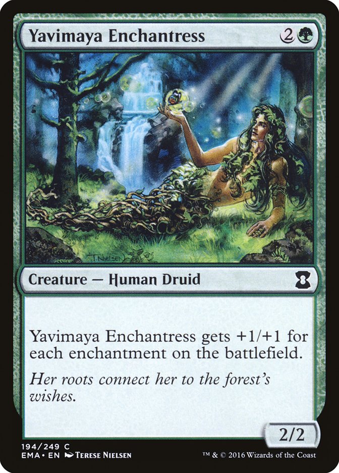 Yavimaya Enchantress - Eternal Masters
