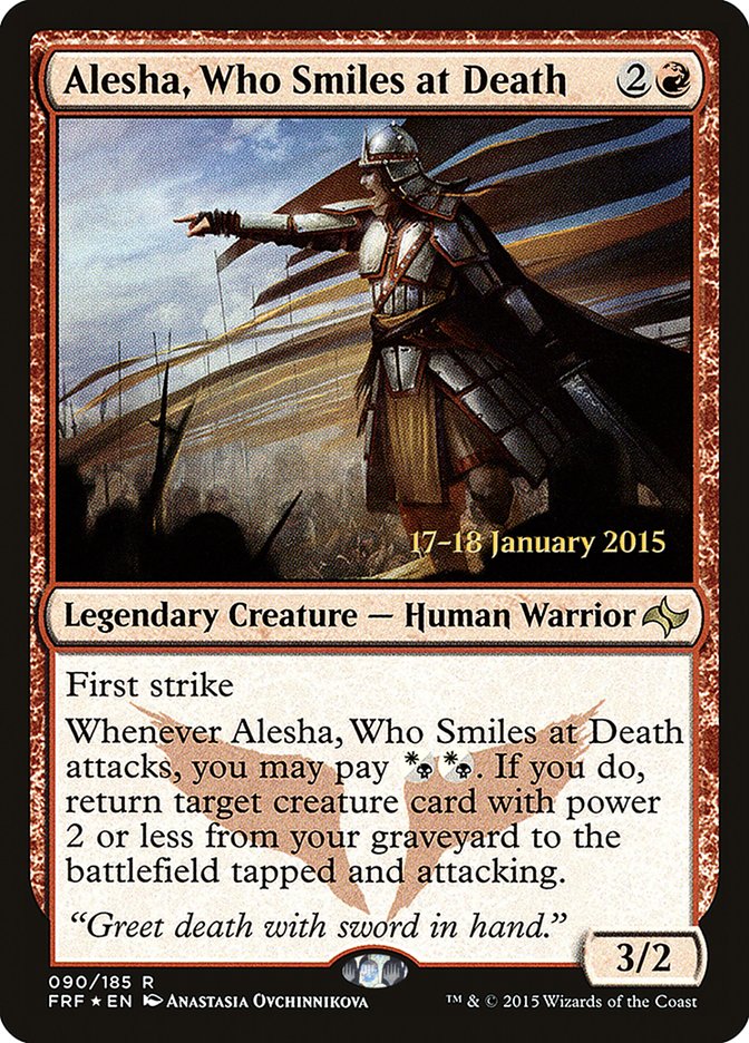Alesha, Who Smiles at Death - Fate Reforged Promos