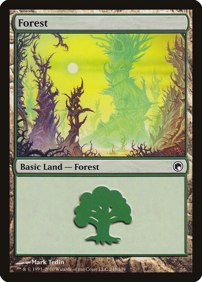 Forest - Scars of Mirrodin