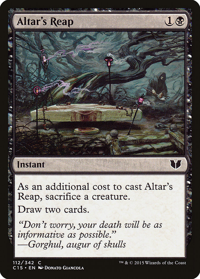 Altar's Reap - Commander 2015