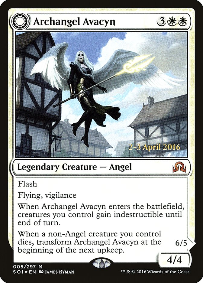 Archangel Avacyn // Avacyn, the Purifier - Shadows over Innistrad Promos