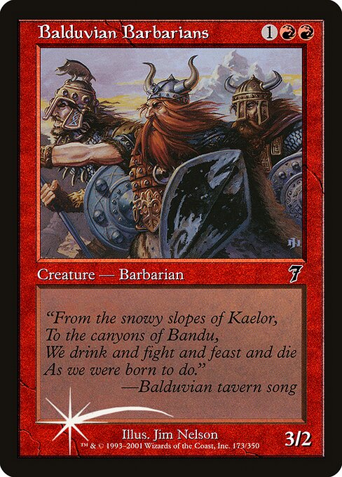 Balduvian Barbarians – 7ED