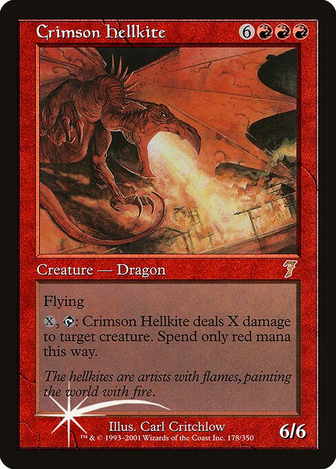 Crimson Hellkite – 7ED