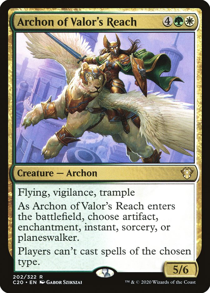 Archon of Valor's Reach - Commander 2020