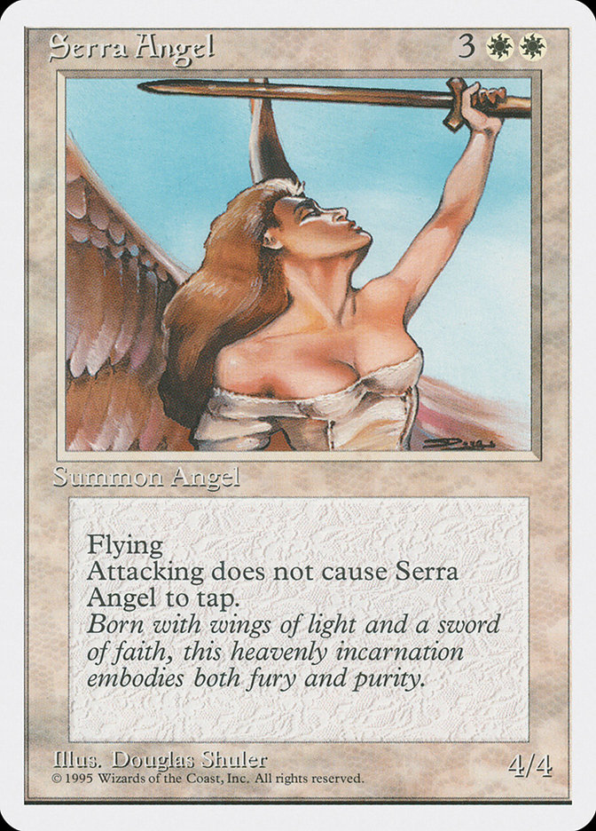 Serra Angel - Fourth Edition