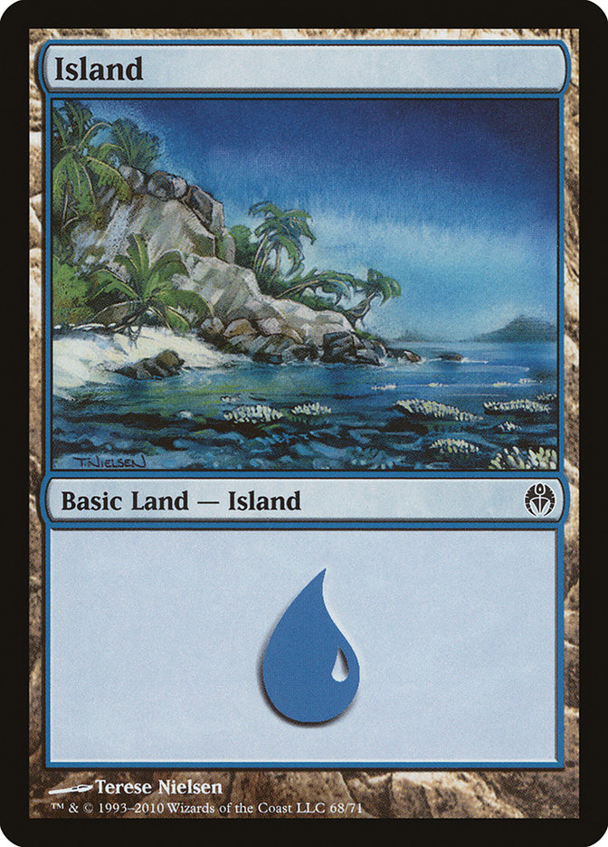 Island - Duel Decks: Phyrexia vs. the Coalition