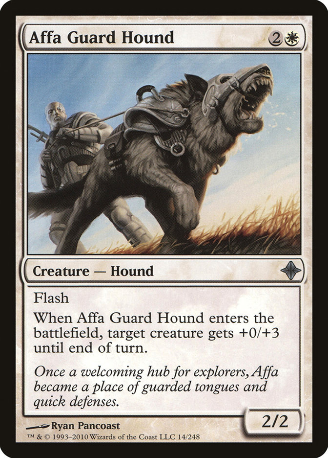 Affa Guard Hound - Rise of the Eldrazi