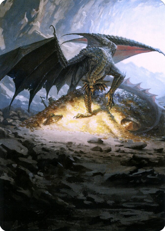 Ancient Copper Dragon // Ancient Copper Dragon - Battle for Baldur's Gate Art Series