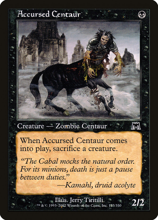 Accursed Centaur - Onslaught