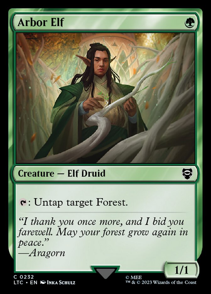 Arbor Elf - Tales of Middle-earth Commander