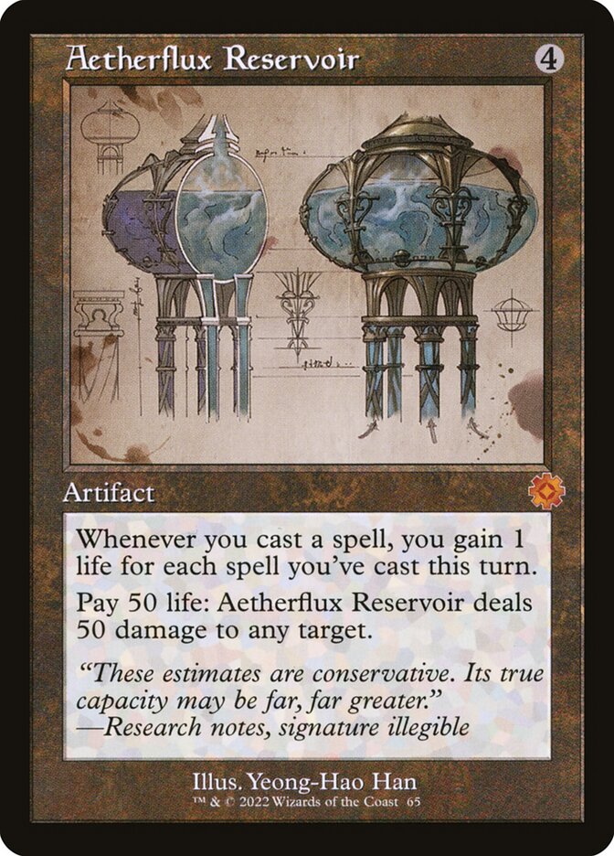 Aetherflux Reservoir - The Brothers' War Retro Artifacts