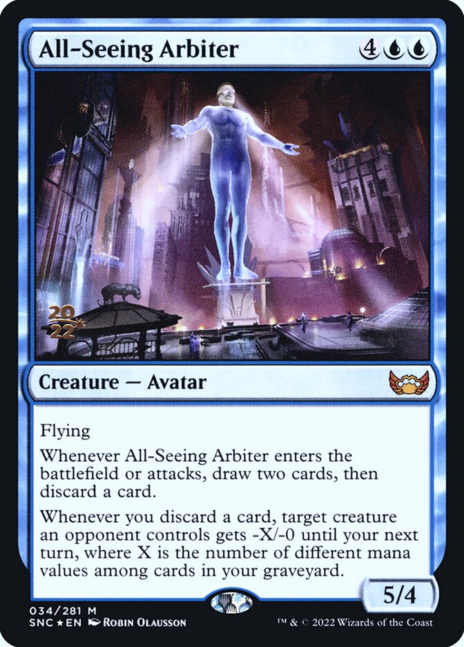 All-Seeing Arbiter - Streets of New Capenna Promos