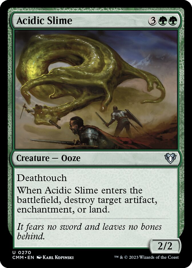 Acidic Slime - Commander Masters