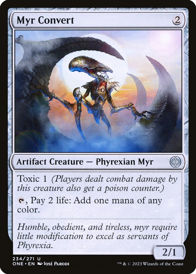 Myr Convert - Phyrexia: All Will Be One
