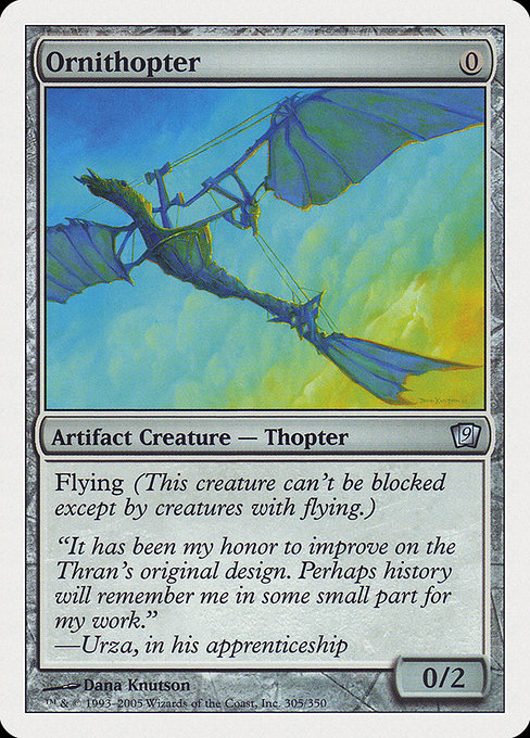 Ornithopter – Foil