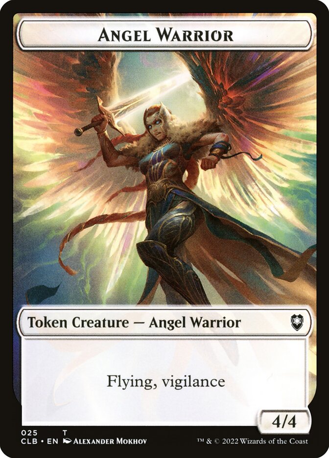 Angel Warrior - Battle for Baldur's Gate Tokens