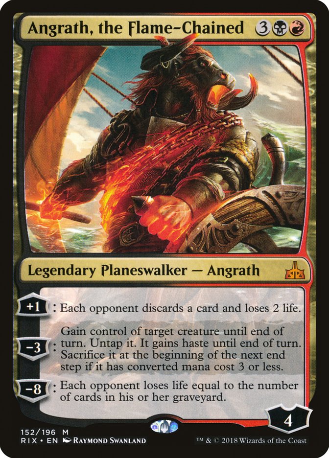 Angrath, the Flame-Chained - Rivals of Ixalan