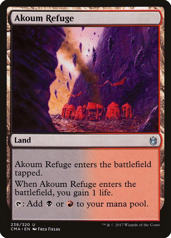 Akoum Refuge - Commander Anthology