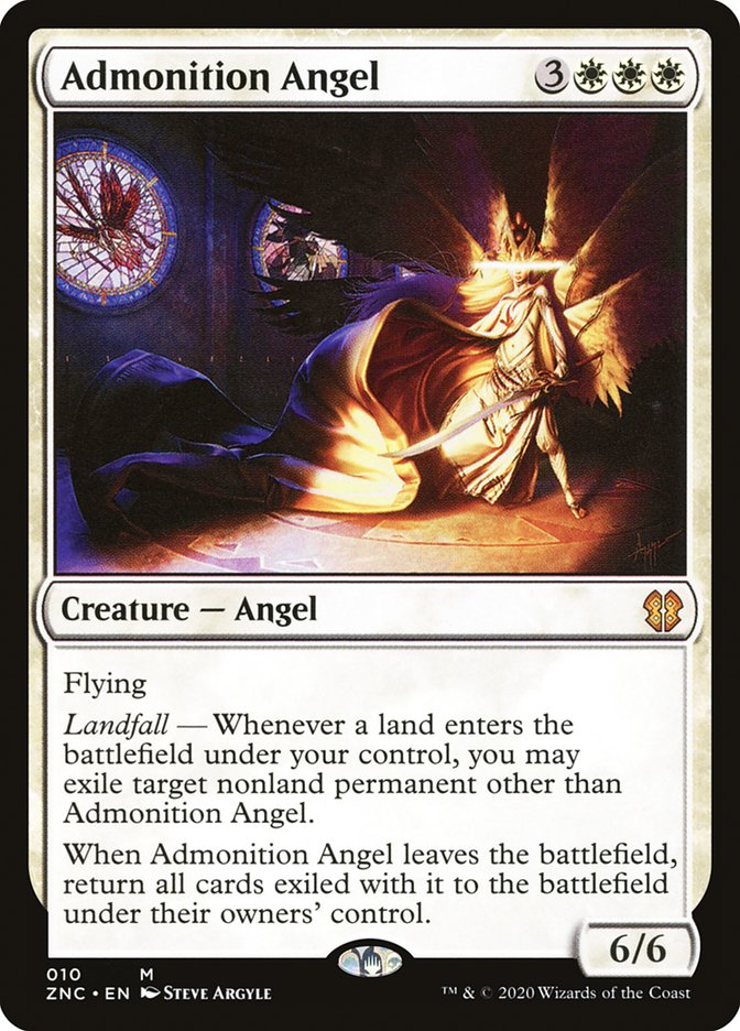 Admonition Angel - Zendikar Rising Commander