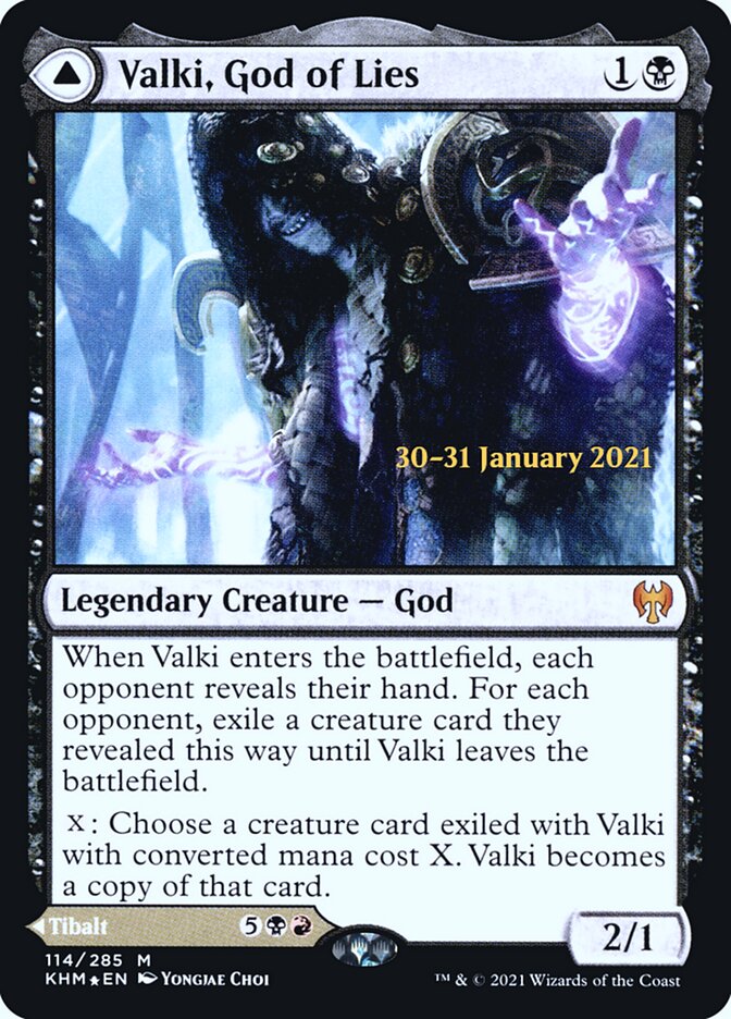Valki, God of Lies // Tibalt, Cosmic Impostor - Kaldheim Promos