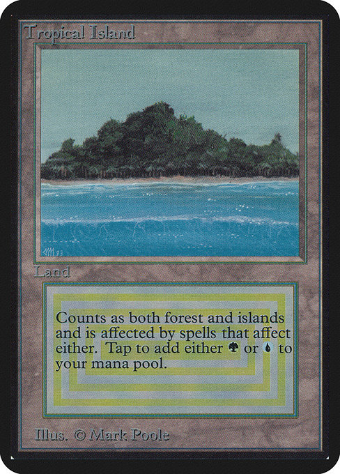 Tropical Island - Buy MTG Cards