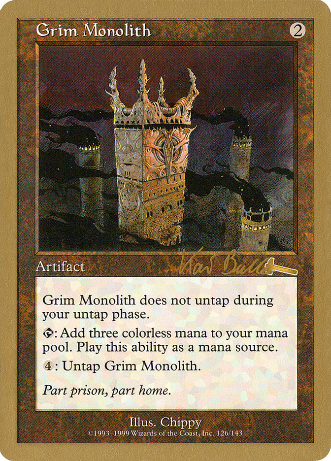 Grim Monolith - World Championship Decks 1999