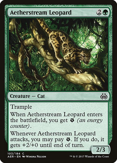 Aetherstream Leopard – Foil