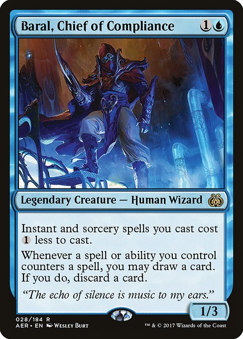 Baral, Chief of Compliance – Foil