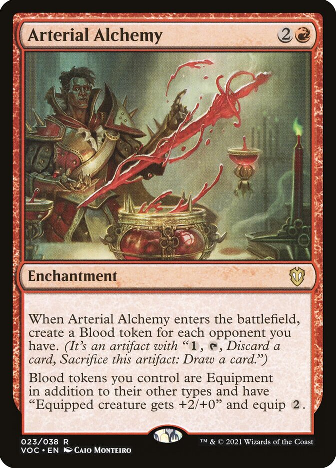 Arterial Alchemy - Crimson Vow Commander