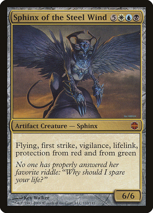 Sphinx of the Steel Wind – Foil