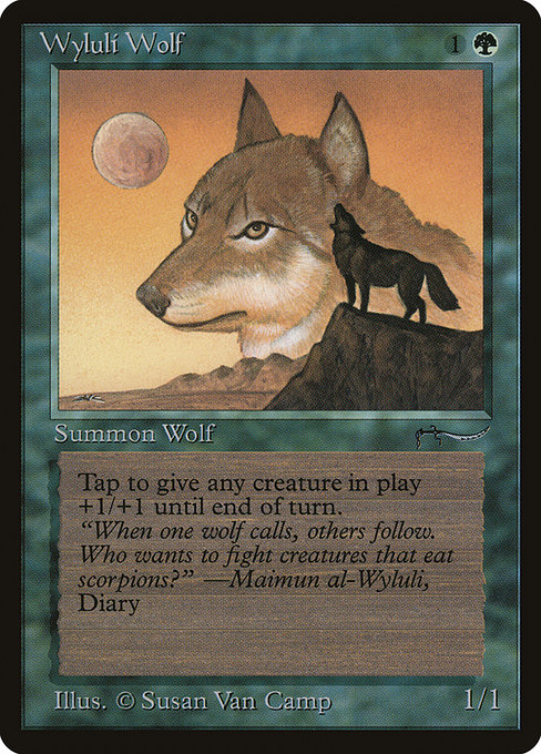 Wyluli Wolf – ARN