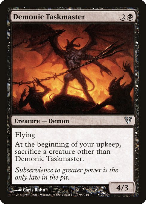 Demonic Taskmaster – Foil