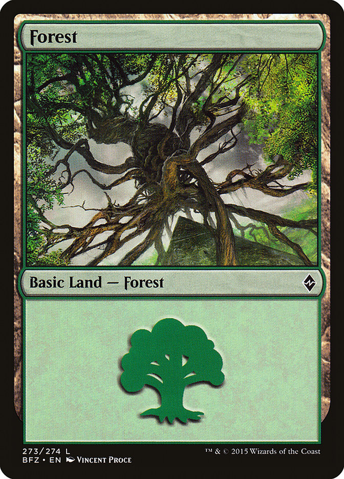 Forest - Battle for Zendikar