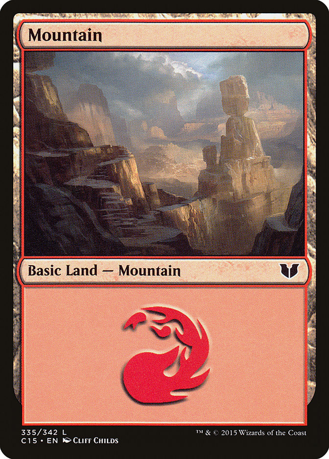 Mountain - Commander 2015