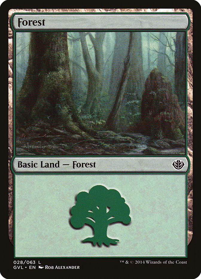 Forest - Duel Decks Anthology: Garruk vs. Liliana