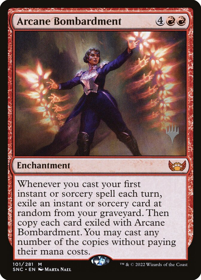 Arcane Bombardment - Streets of New Capenna Promos
