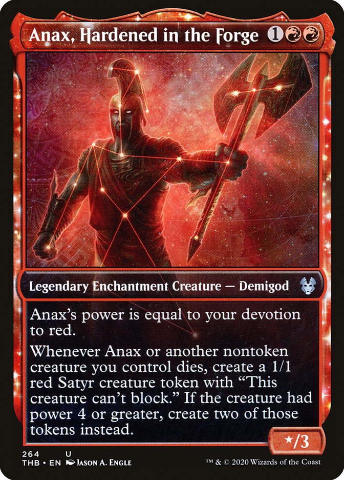 Anax, Hardened in the Forge - Theros Beyond Death