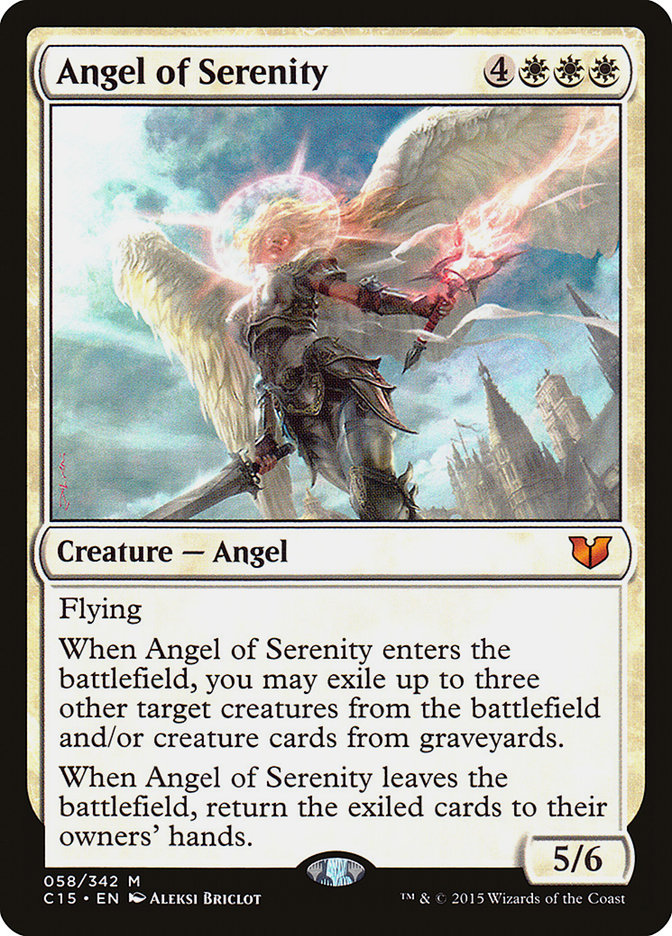 Angel of Serenity - Commander 2015