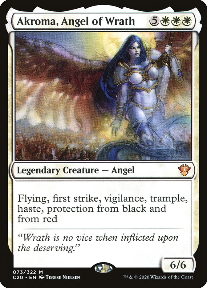 Akroma, Angel of Wrath - Commander 2020